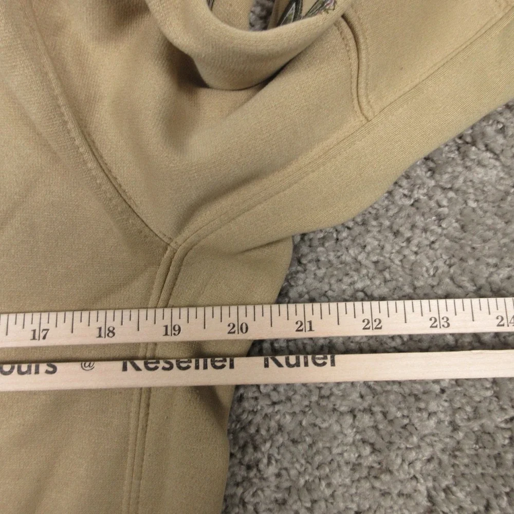New York‎ Giants Sweater Mens Small Tan Hoodie Sweatshirt NFL Salute To Service